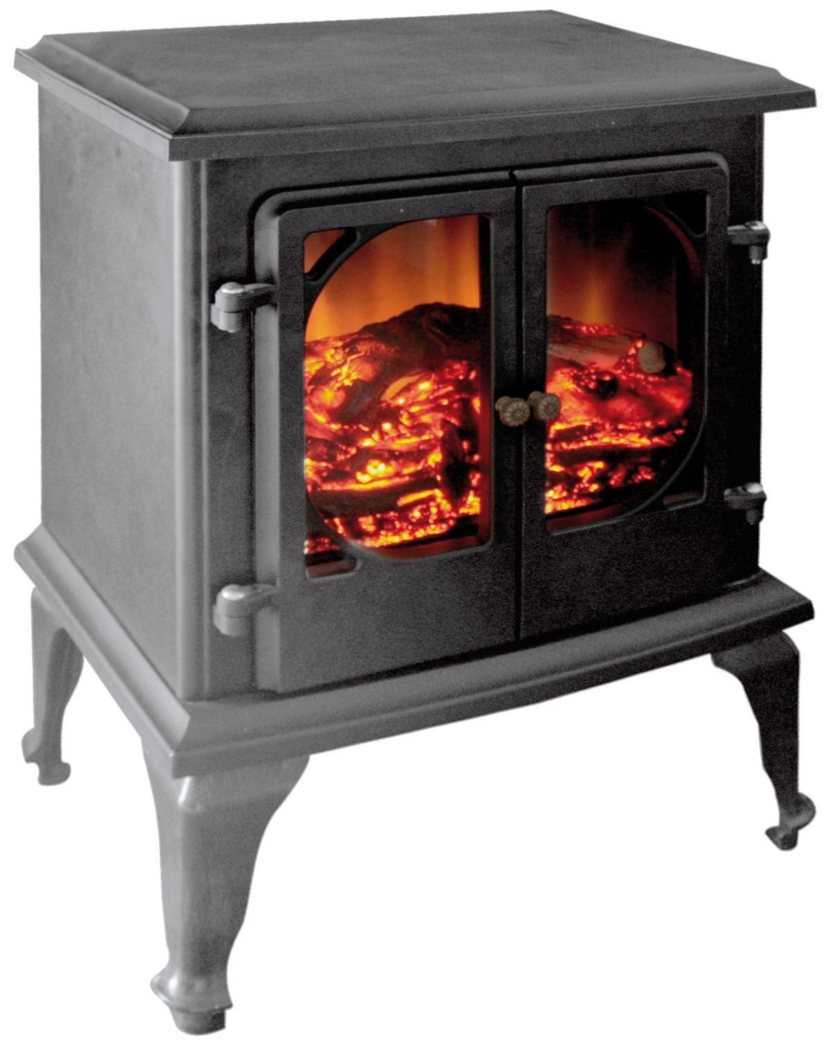 Elettrocamino 3D Camino Elettrico 60 (152 cm) con Riscaldamento, 12 Modalità di Colore LED Effetto Fiamma, 900/1800 W, Stufa a Camino da Parete e Camino da Incasso con Montaggio a Parete
