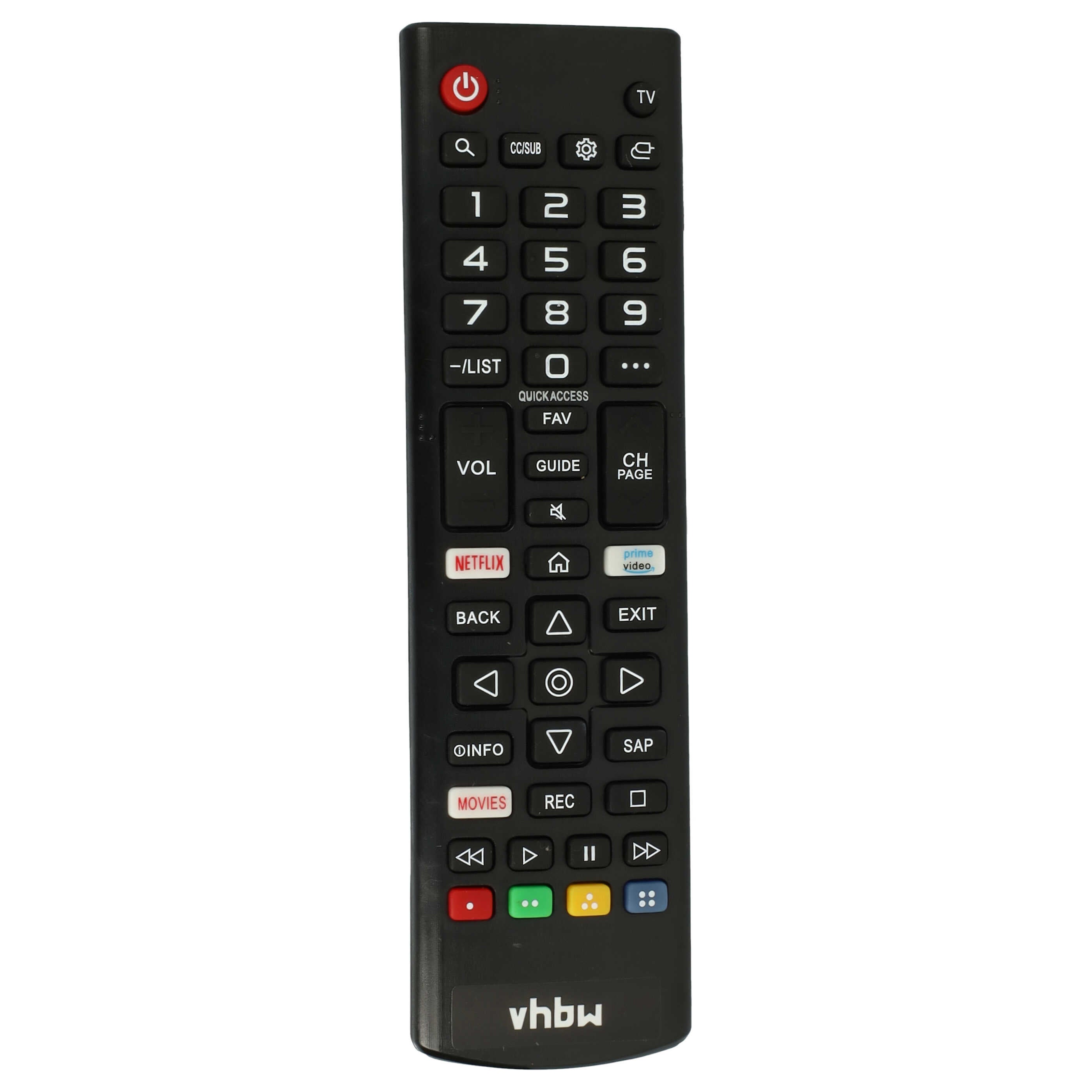 Vhbw compatible avec LG 86UM8070PUA, 86UM8070AUB