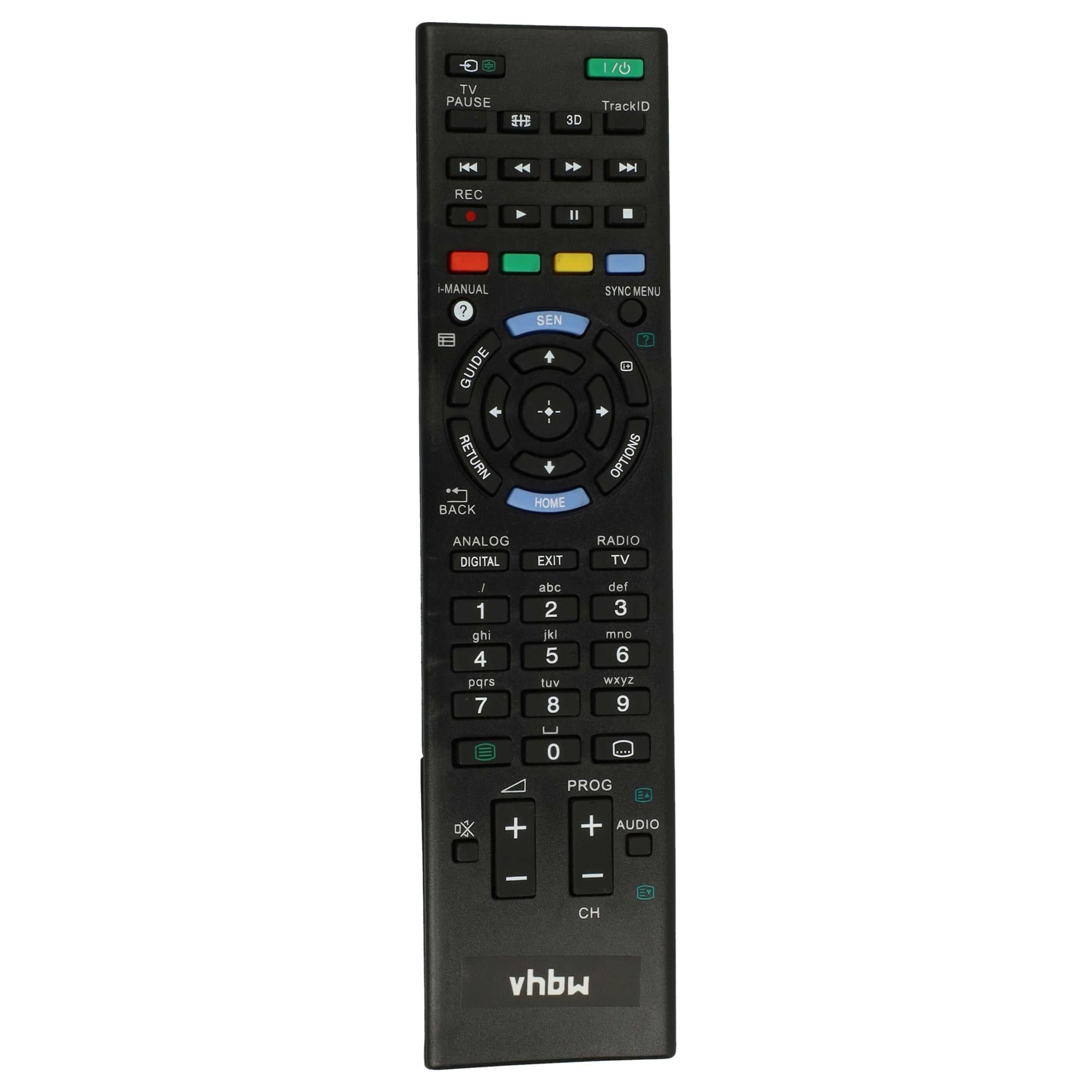 Vhbw Télécommande Compatible Pour Télévision, TV Sony KDL-46HX750, KDL-46HX751, KDL-46HX753, KDL