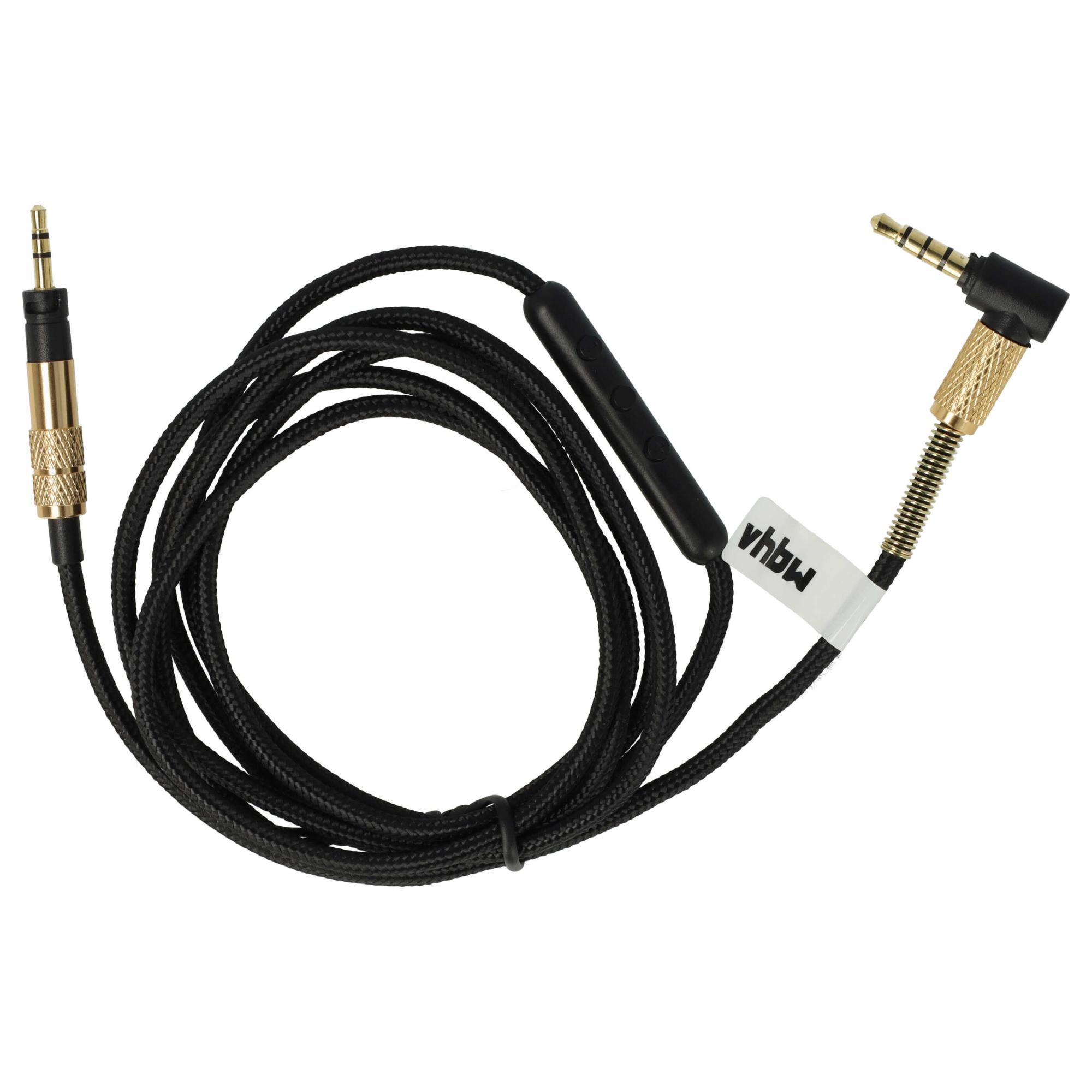 Câble Audio Pour Casque Sennheiser Urbanite - 120 Cm, Jack 3,5 Mm Vers 2,5 Mm, Nylon