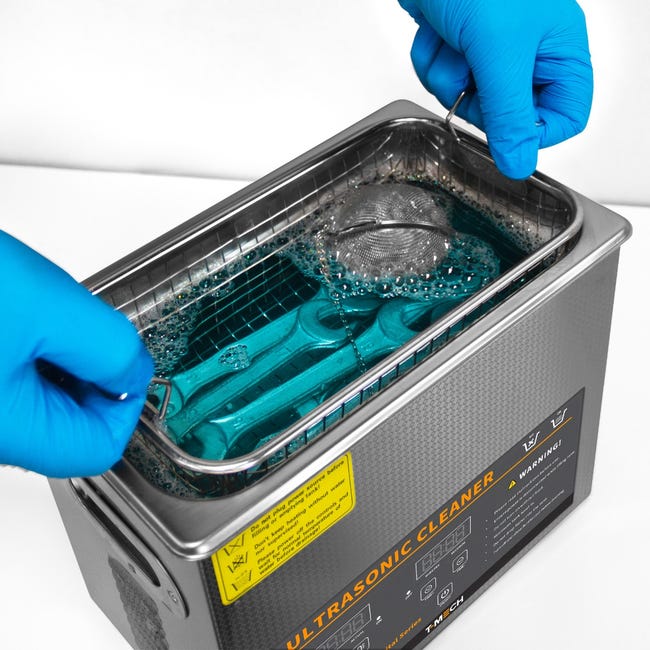 Pulitore digitale ad ultrasuoni 10L professionale commerciale in acciaio  inox Ultra Sonic bagno di pulizia macchina