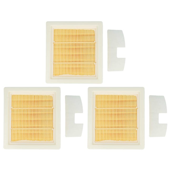 Lot De 2 Préfiltres HEPA Antistatiques Pour Aspirateur à Cendres RIBIMEX - Référence PRCEN000/CF