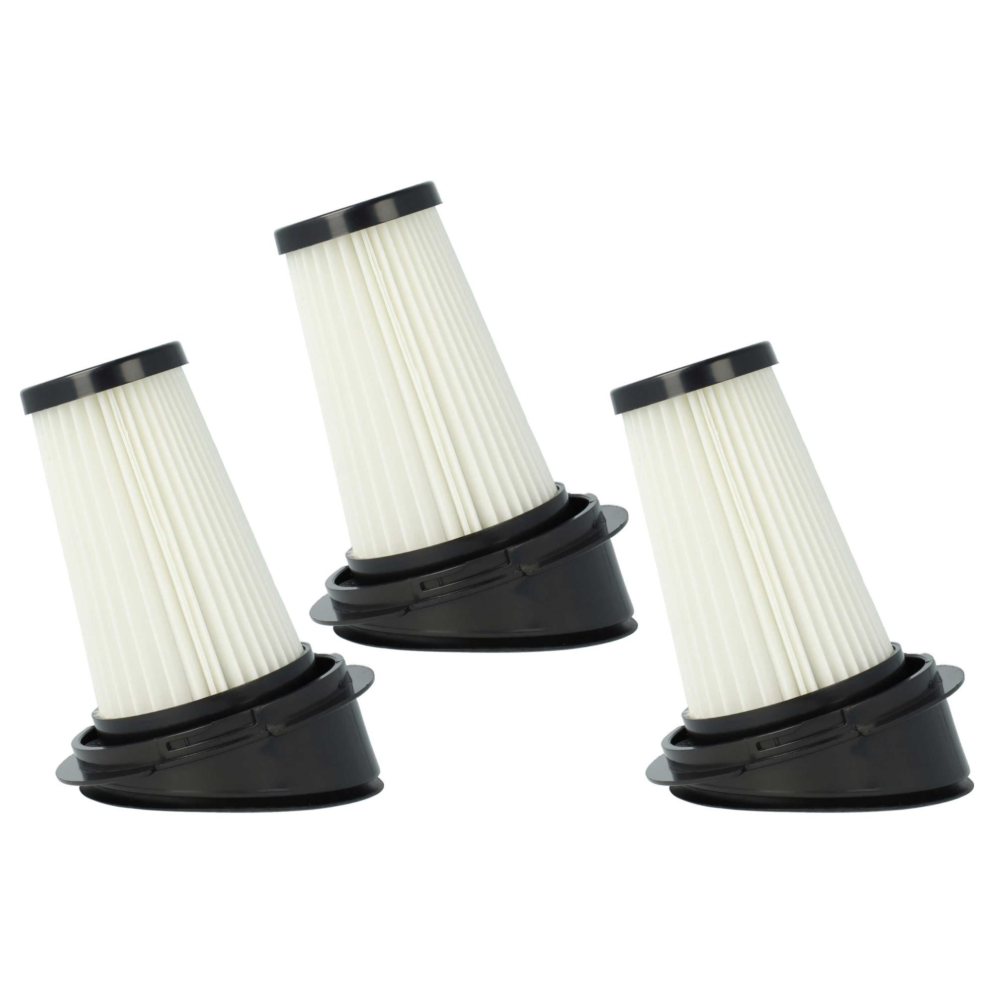 Vhbw 3x filtre plissé compatible avec Kärcher NT 70/2 Professional *EU