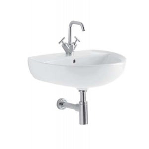 Lavabo bagno Pozzi Ginori Closer con bacino ovale 60 cm > lavabo e sifone  design