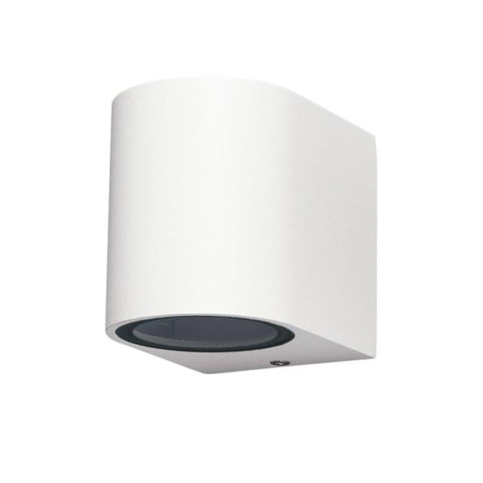 Applique da parete per esterno 60W E27 bianco Paris Down