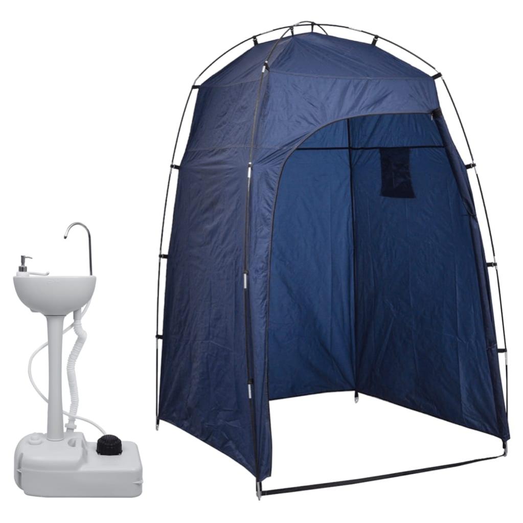 Furniture Limited - Set Toilette Portatile Campeggio Supporto Furniture Limited - Set Toilette Portatile Campeggio Supporto