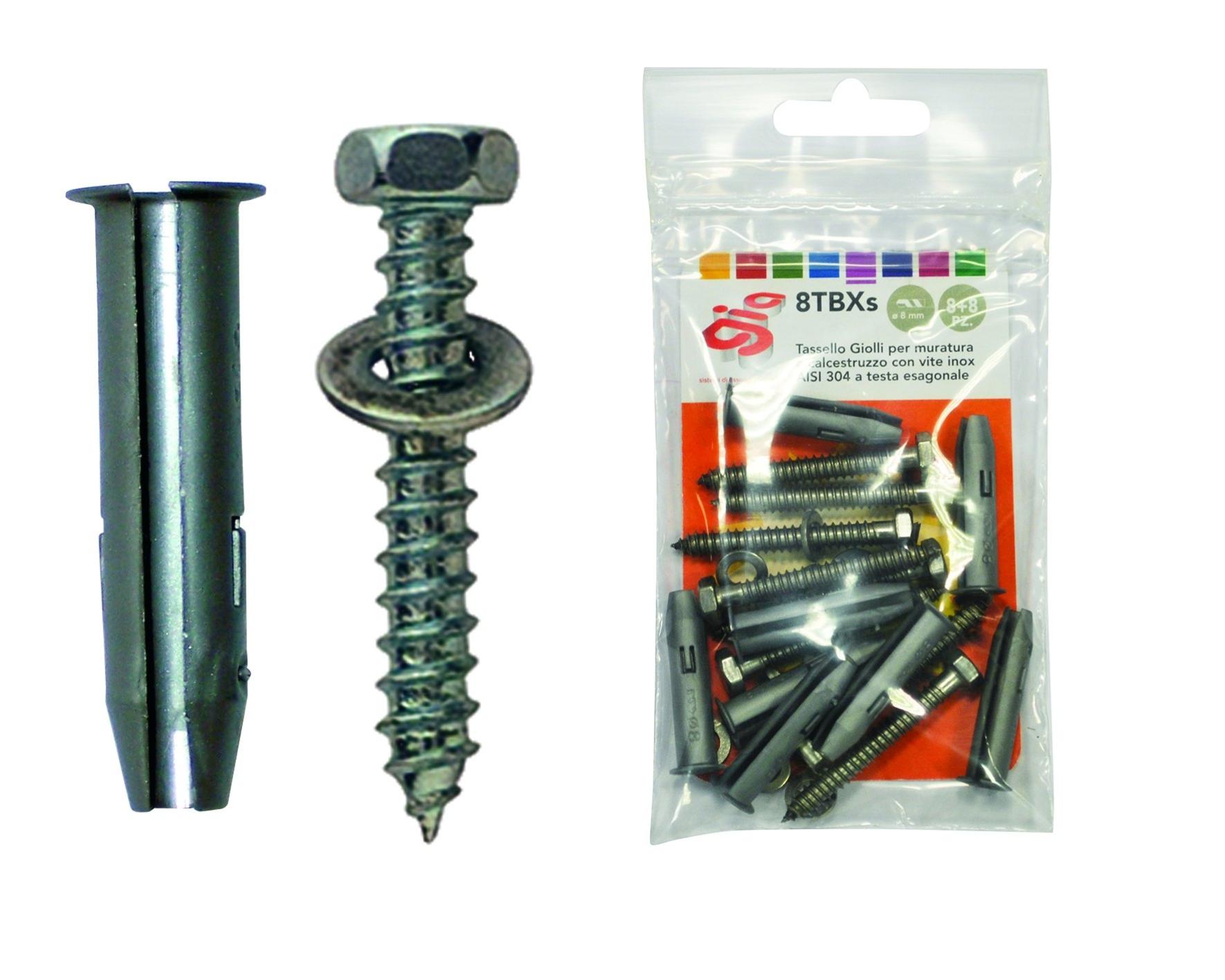 SMNKC | Tassello Ad Espansione Per Montaggio A Percussione, Con Collare - Foto 10