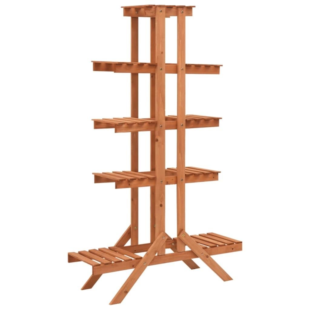 Supporti per Piante Set di 2 Nero Acciaio laminato a freddo vidaXL