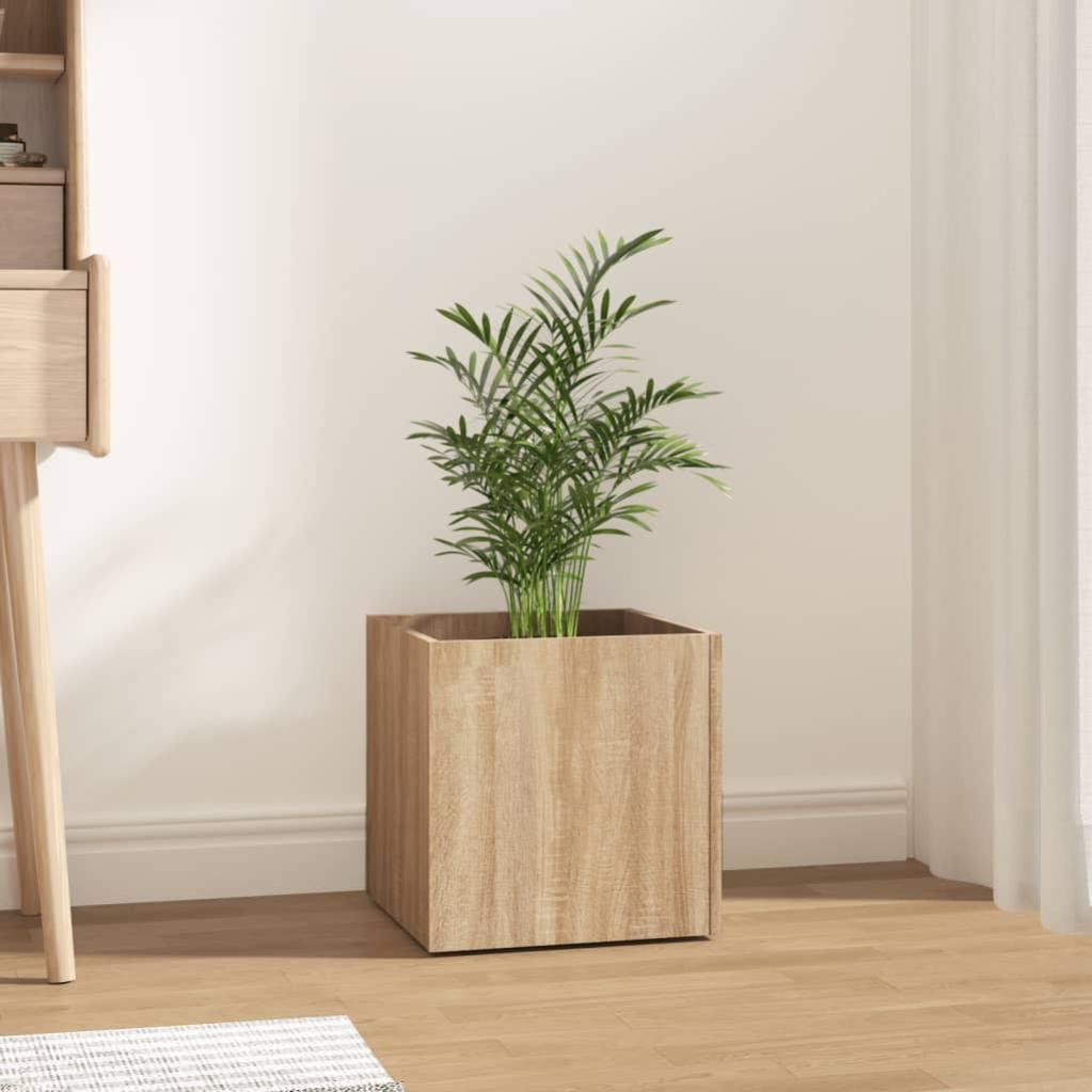 Ivyline Fioriera in ceramica, salvia, altezza 14 cm x profondità 16,5