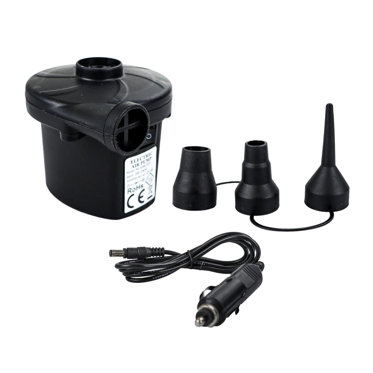 Pompa Elettrica Gonfiatore/Deflatore Blackspur 240V/12V – Per Letto Ad Aria, Piscina, Auto - Foto 5