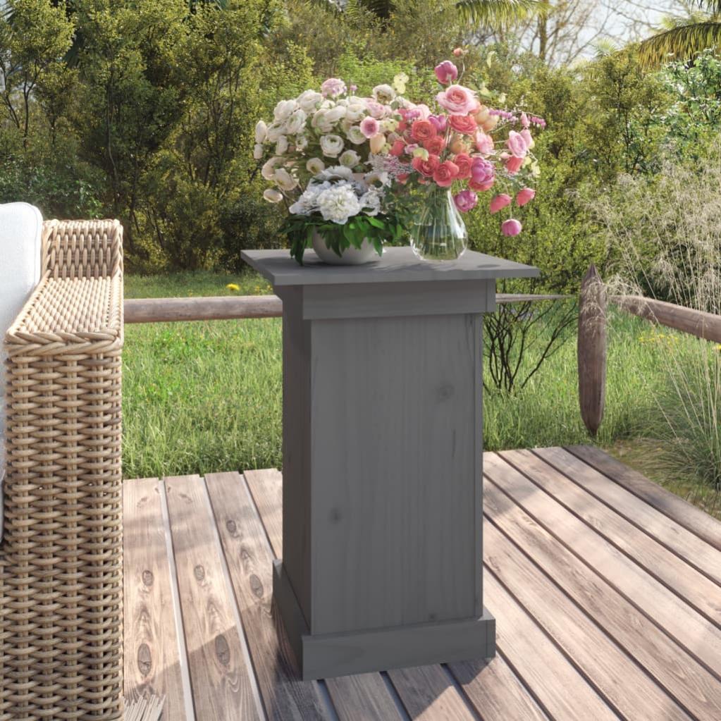 Portafiori con Ruote 83x25x83,5 cm Ferro Nero vidaXL