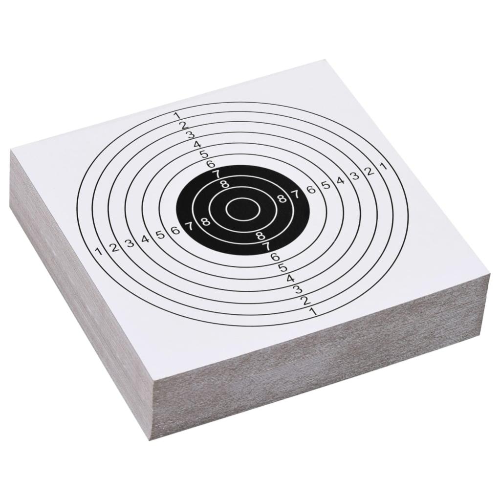 BERSAGLIO In Carta STANDARD Per Armi Da Fuoco 53x53 Centro Bersaglio - 6