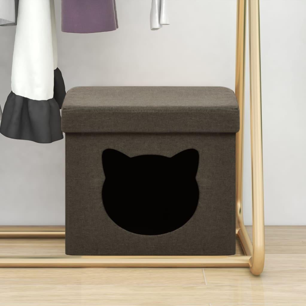 Cubo contenitore in tessuto blu elettrico - Peaky