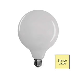 Ampoule LED globe 9,5cm culot E27 - gris - GLOBE - alinea