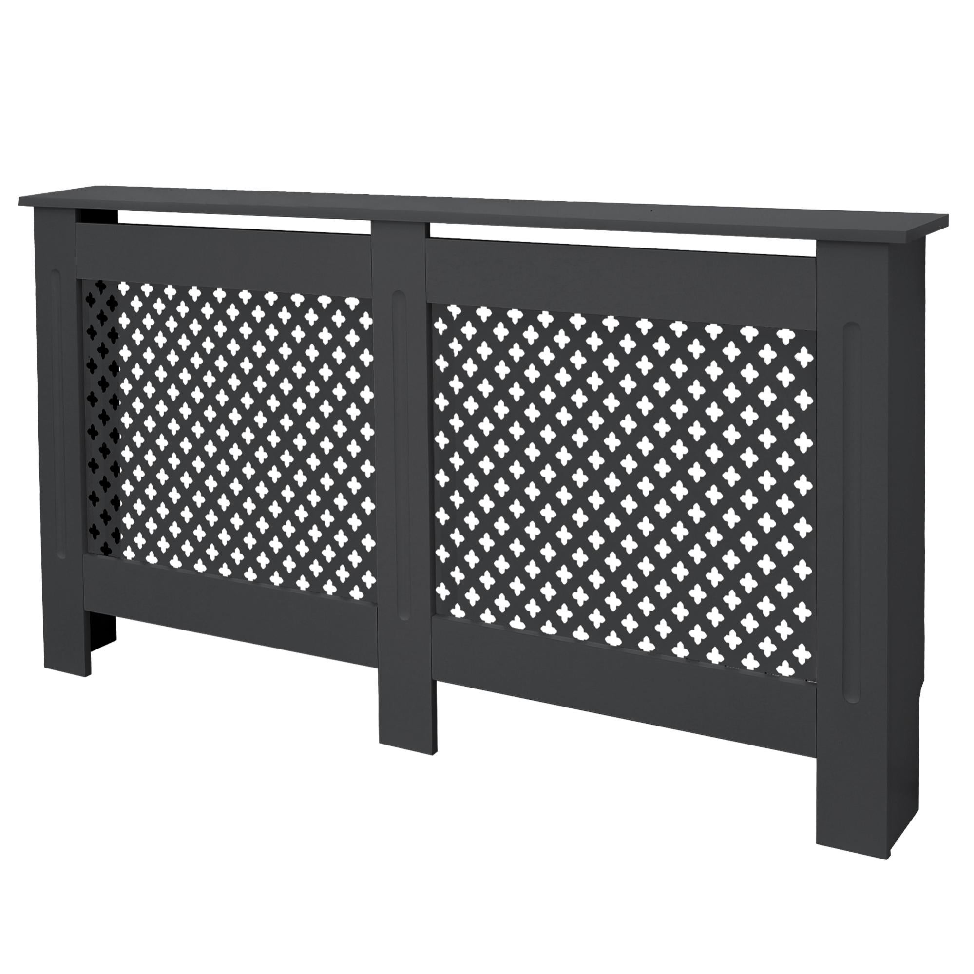 Copricalorifero copertura radiatore in MDF a nido d'ape 152x19x82 cm ...
