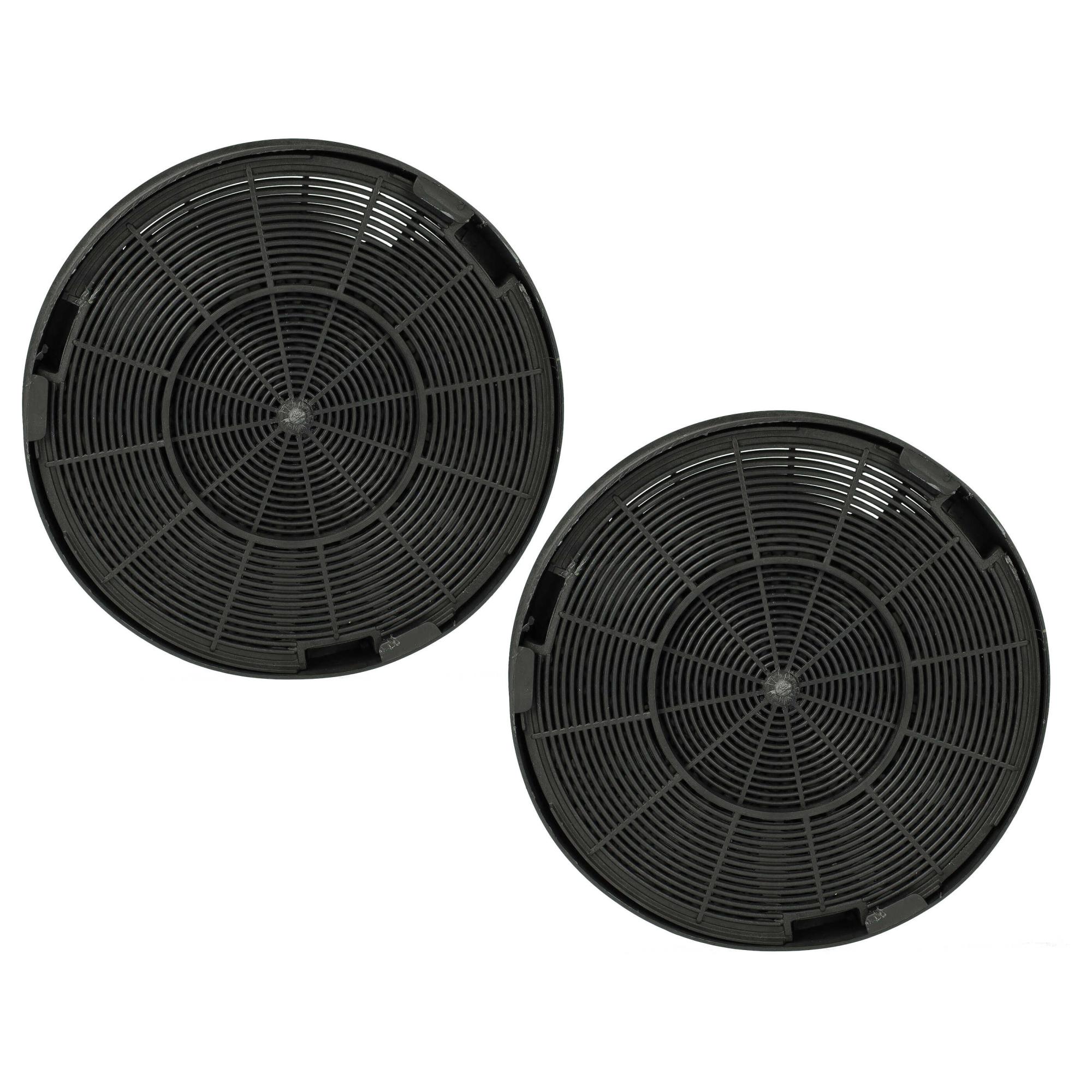 Point Filtre® - Lot de 2 Filtres à Charbon Actif pour Hotte Franke FBI 737 WH