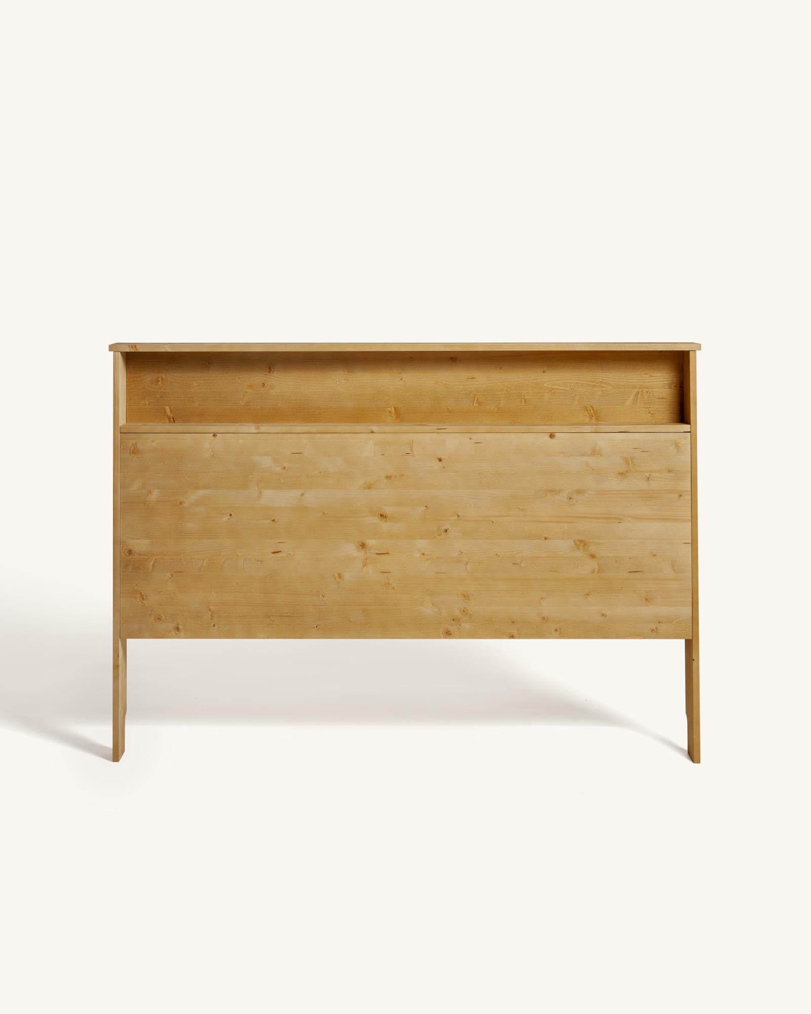 Consolle Tribesigns 140 Cm - In Legno Rustico Marrone, Con Vano Aperto, Per Ingresso E Soggiorno, Facile Montaggio