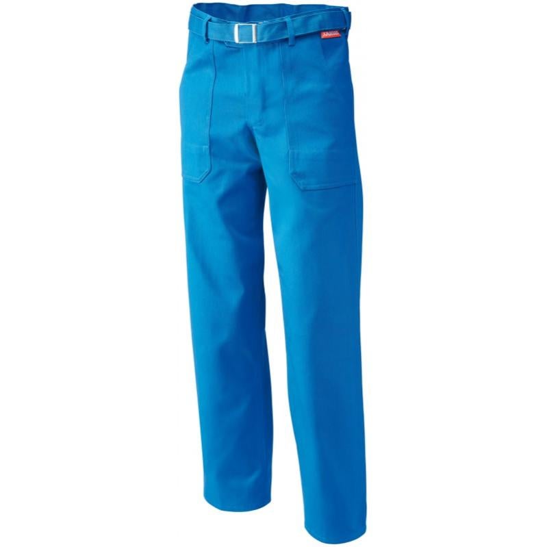 BWOLF Anax Pantalon De Travail Homme 100% Coton - Bleu Résistant - Poches Pratiques - OEKO-TEX