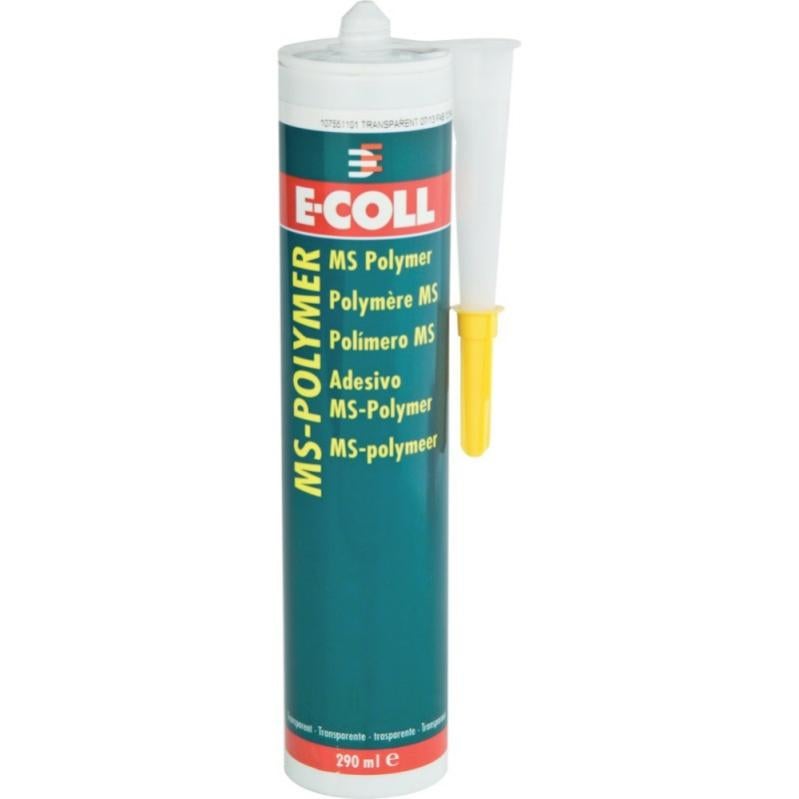 MS Polymere 290ml transparent E-COLL (Par 12) | Leroy Merlin