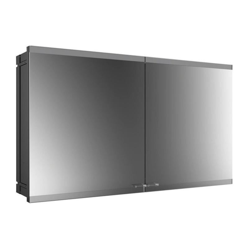 Emco ASIS Plus | Armadietto Da Incasso Per Bagno Con Porta Scopino E Porta Carta Igienica | Apertura Push-to-open, Anta Destra, 80,3 Cm - 2