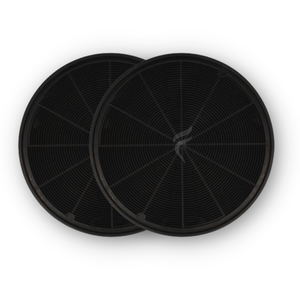 Filtre à àcharbon actif hotte aspirante Skyfall Smart 17,5x3,5 cm (ØxH) noir