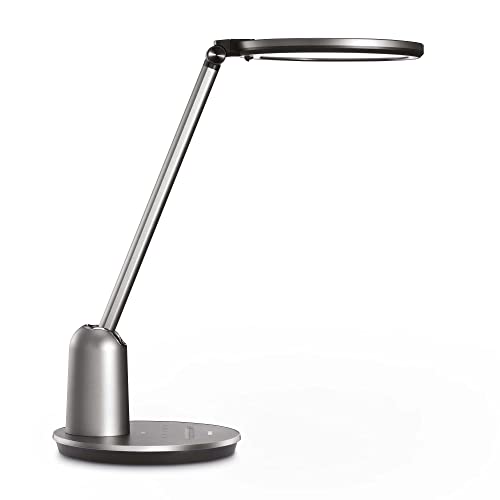 Philips Lampe de bureau à intensité et température de couleur variables,  gris foncé - 929003179507