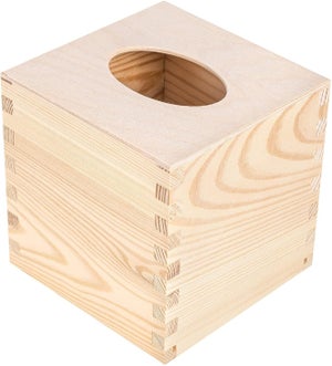 Caja para pañuelos y organizador de escritorio, caja rectangular para  pañuelos, exquisita caja de pa Ofspeizc