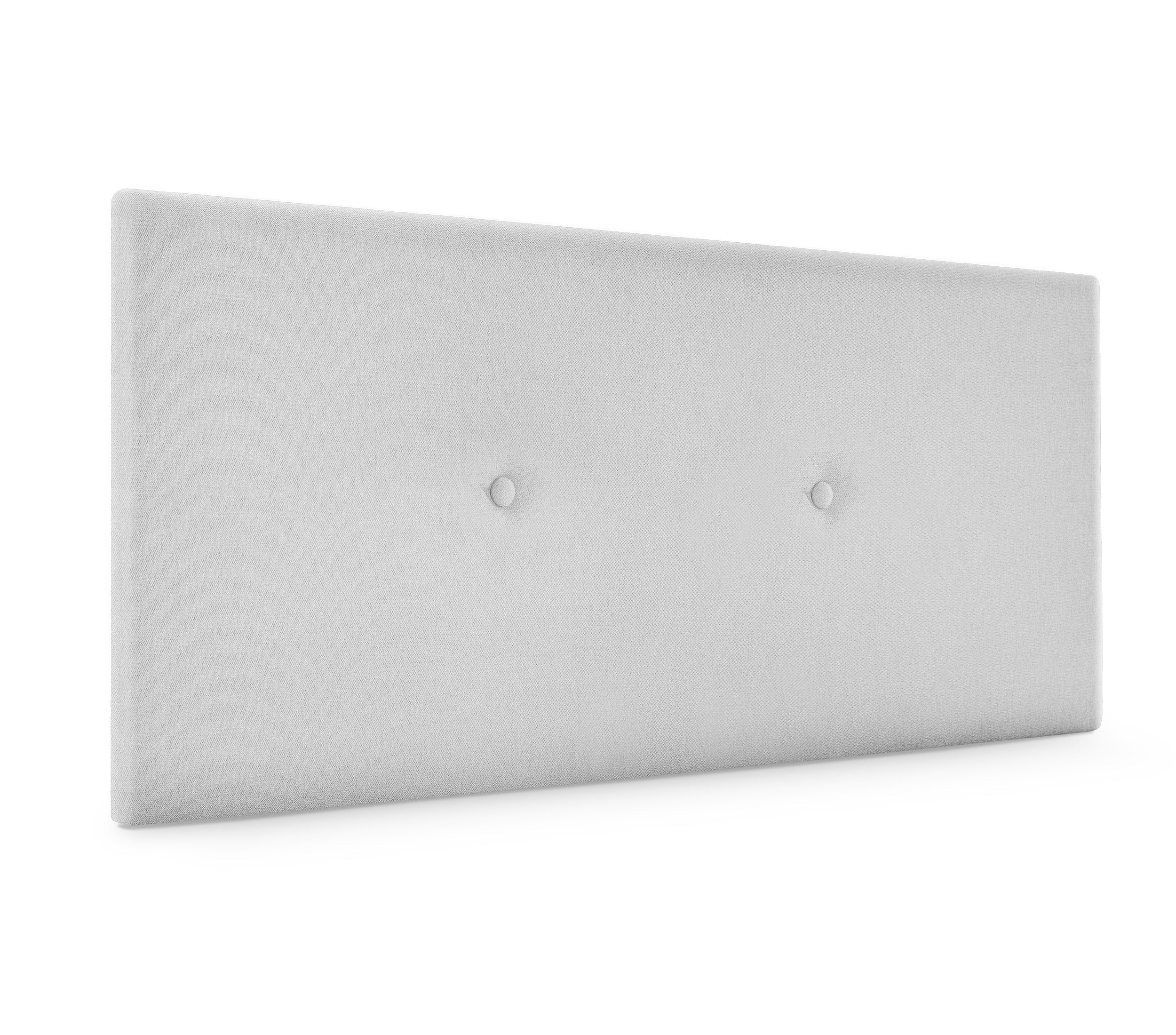 Dhome cabecero de tela aqualine liso con botones 110x50cm camas 105 - gris perla