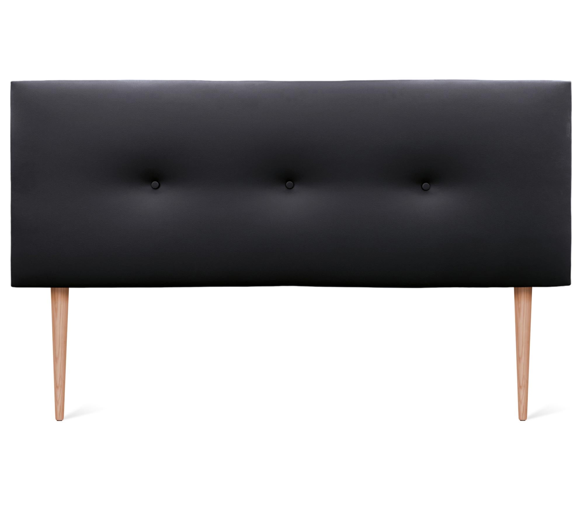 DHOME Premium Lana Organica Finitura Testiera con Gambe Liscio Imbottito Testiera Camera da letto Inverno Lusso (Blu, 150x115cm) | Leroy Merlin