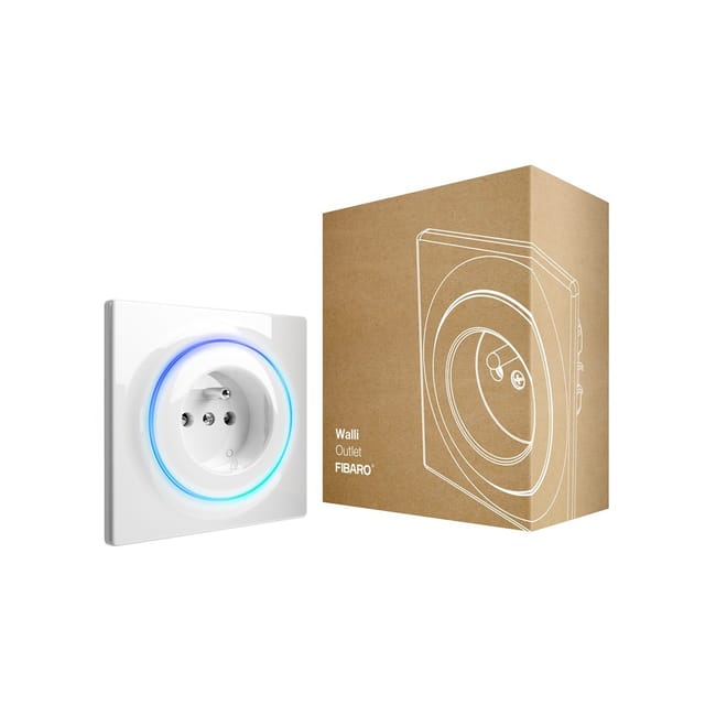 Juego de 10 enchufes inteligentes Z Wave Walli Outlet Tipo E