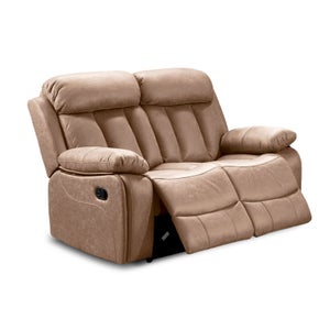 Funda sofá 2 plazas reclinable Jaz beige 150-200