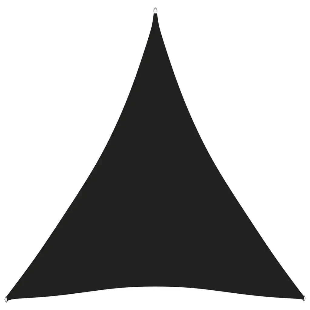Extérieur noir Oxford tissu triangulaire pare-soleil voile balcon