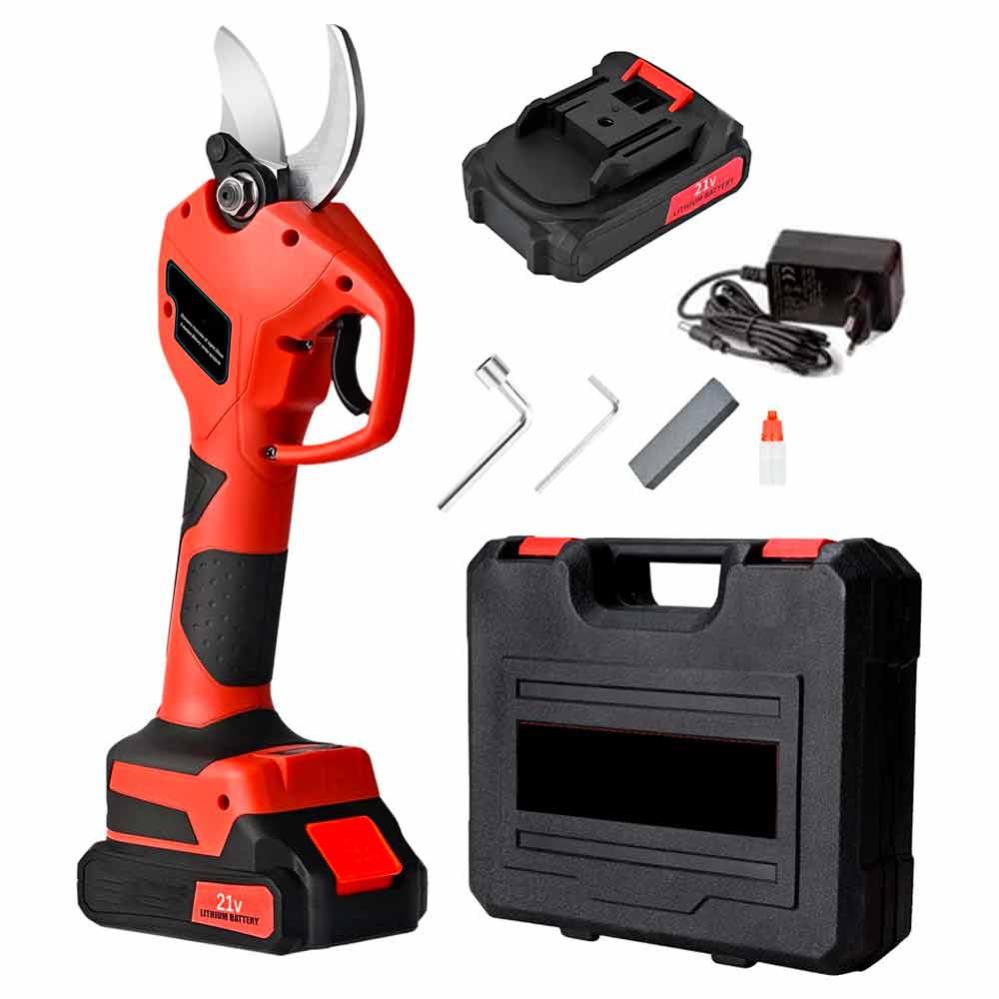 Forbici da pota elettrica a batteria 21V 2Ah brushless cesoia da