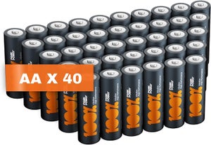 Chargeur 8 Piles Rechargeables AA et AAA avec 4 Piles AA et 4 Piles AAA  Minh Rechargeables, 100% PEAKPOWER