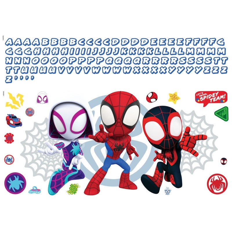 Stickers mural Amazing Spider-man 3 personnages collection Spidey