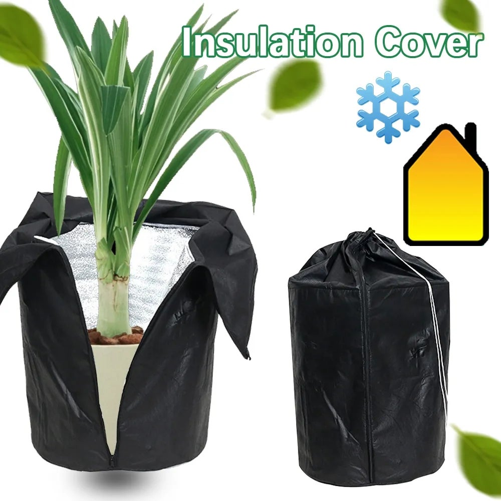 Wzzy Gurden Lot de 2 sacs anti-gel pour plantes en pot, protection pour  plantes, protection hivernale pour plantes, 65 x 70 cm, 70 g/m², polyester  : : Jardin