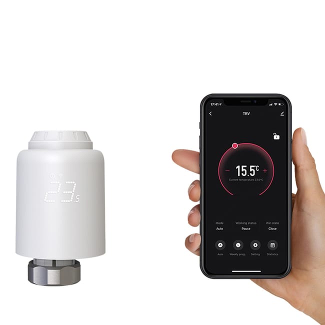 Válvula termostática radiador wifi sale