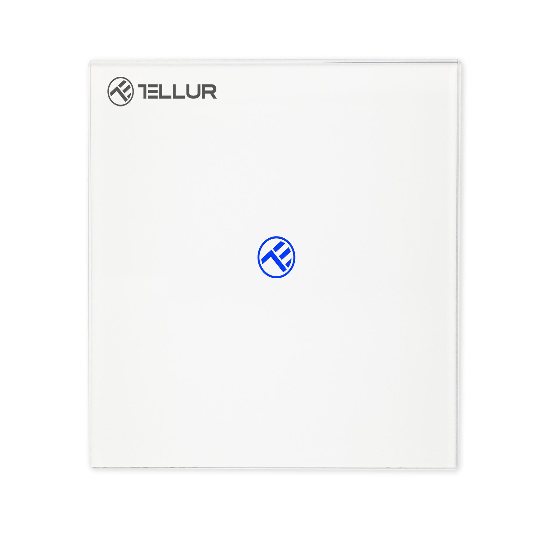 TELLUR SMART Interruptor Inteligente WiFi Sin Neutro, Táctil, Control  Remoto por APP y Voz, Compatible con Alexa y Google, Vidrio Blanco (1  botón)
