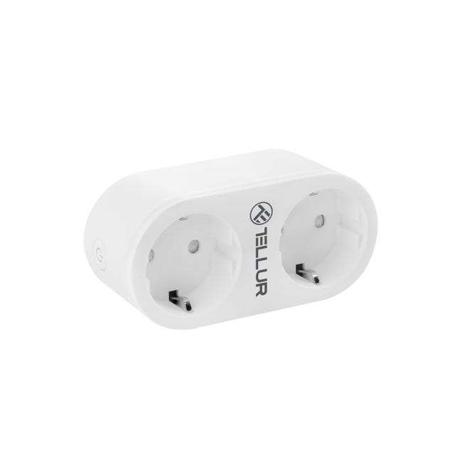 Enchufe inteligente SPC CLEVER PLUG MINI con tamaño compacto, WiFi, ahorro  energético y compatible con Alexa y Google Home - Blanco