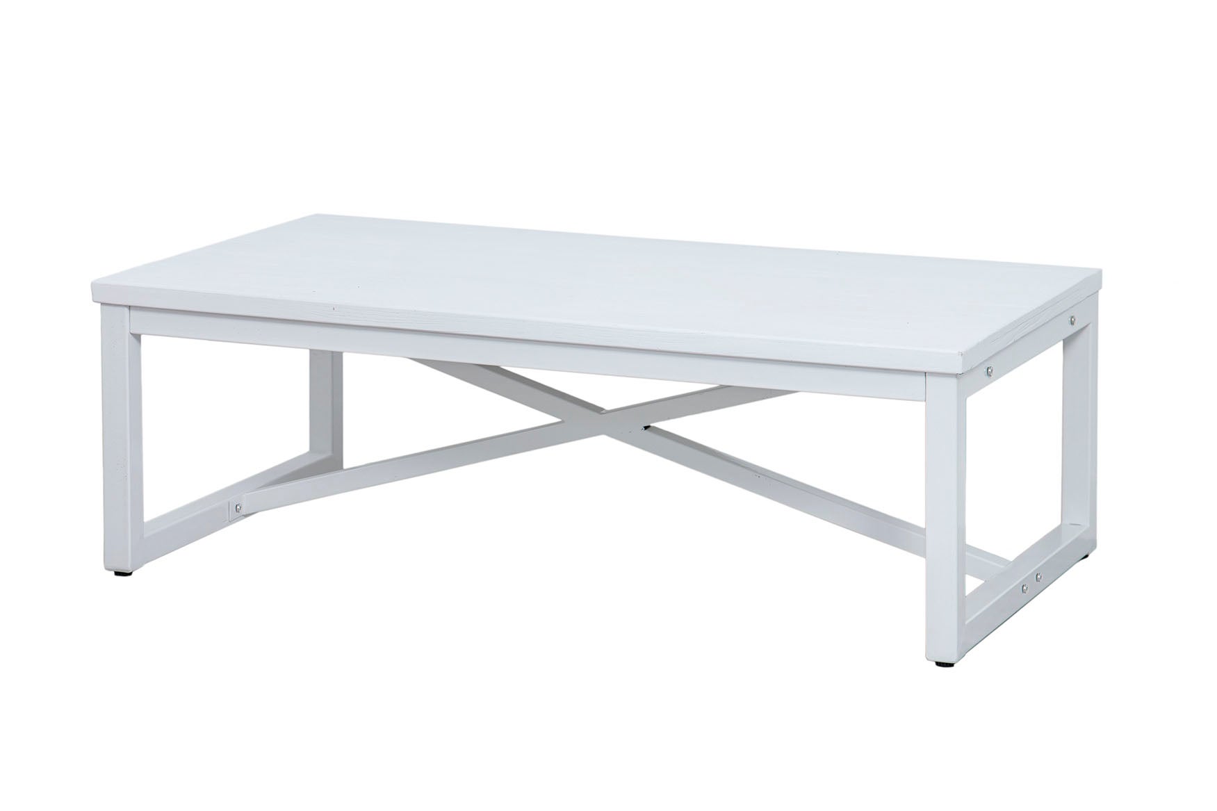 Mesa centro madera / metal louisville 120x70x41 cm