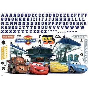 Stickers géant Doc Hudson & voiture Cars Disney