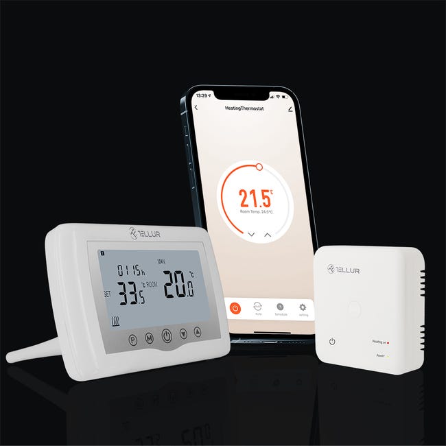 Las mejores ofertas en Temperatura  Alexa AAA CASA termostatos  programables
