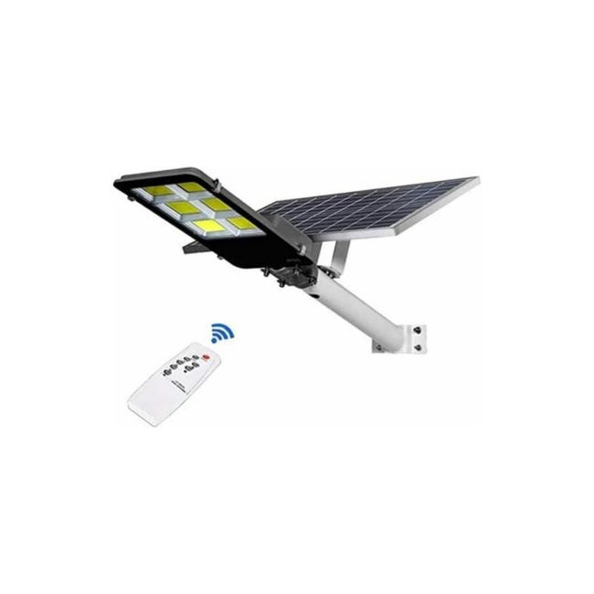 Faro LED LAMPIONE Stradale PANNELLO SOLARE STAFFA E TELECOMANDO 200W Benovo - Foto 14