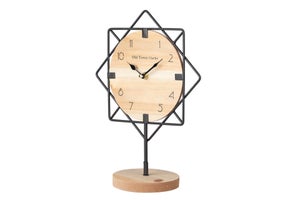 Signes Grimalt By SIGRIS - Reloj Vintage Negro de Metal, Reloj Sobremesa  Reloj Sobremesa Vintage Relojes Decorativos De Mesa 26x9x17cm