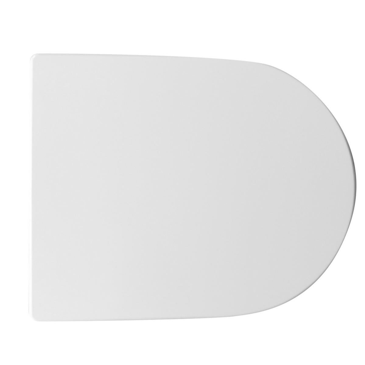 HYDRO HOME Copriwater Soho Italian Bath Style: Sedile WC Avvolgente In Duroplast Bianco (chiusura Classica) - 2