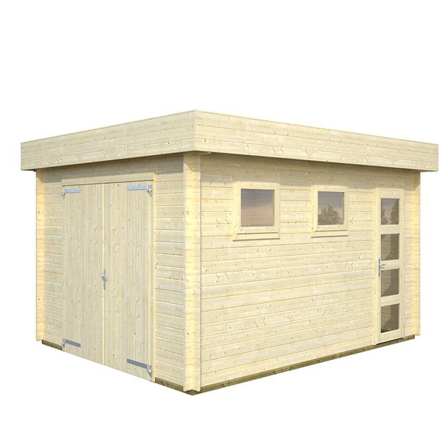 Atelier garage en bois de format 1/32