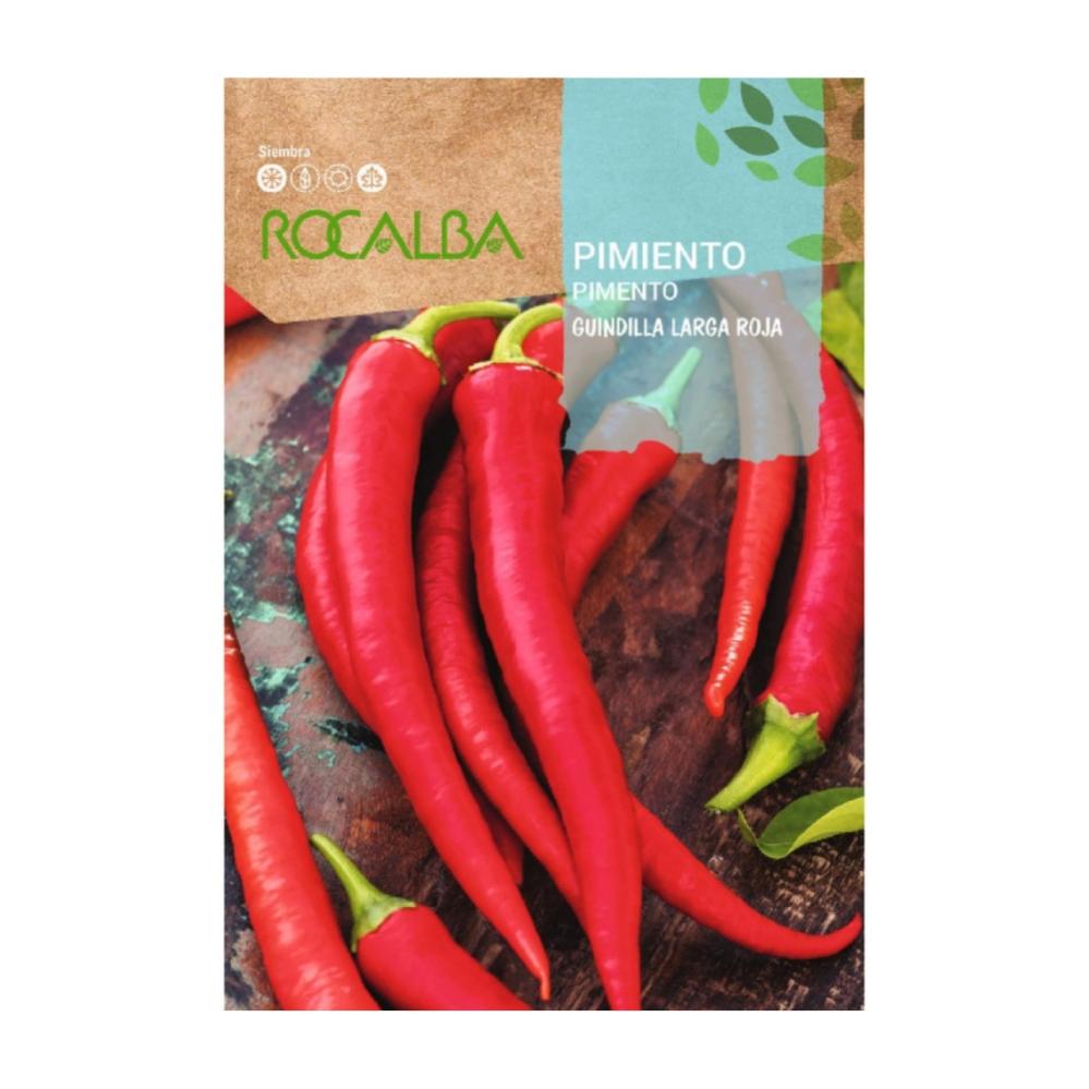 ROCALBA SEMILLA PIMIENTO GUINDILLA LARGA ROJA 100g | Leroy Merlin