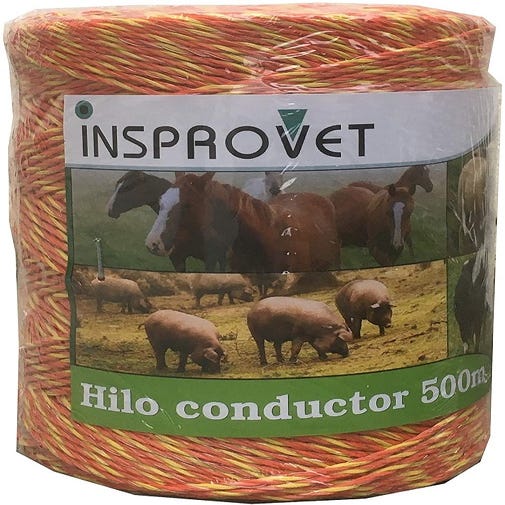 Hilo Conductor Redondo Para Pastor Eléctrico Cerca Eléctrica 1000