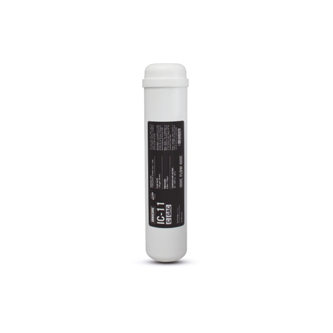 Filtro in Linea carbone attivo granulare (GAC) 1/4 FPT 2,5x12