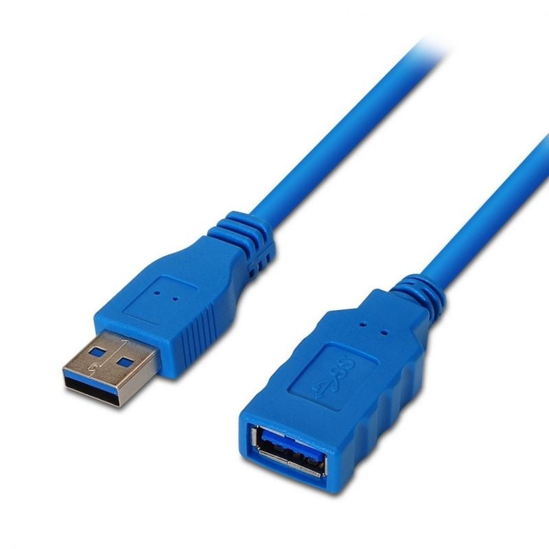 CABLE ALARGADOR USB 3.0 AISENS A105-0045TIPO A MACHO-TIPO A HEMBRA1MAZUL